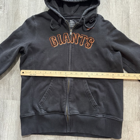 Nike San Francisco Giants Hoodie Womens Large MLB Baseball Full Zip Jacket - Picture 6 of 7